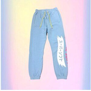 Mens/Unisex Cool Shirtz The Bubblegum Chill Pants, Size XXL, Baby Blue